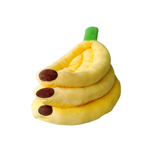 Banana Boat Dog Bed Winter Cat Bed Warm Pet Bed Dog Bed Corgi Banana Boat Teddy Small Dog Bed Dropshipping