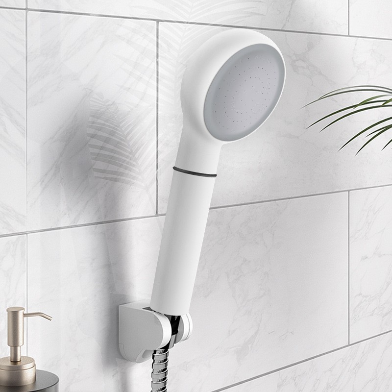Nordic Style Simple Shower Shower Japanese Water Purification Filter Pressurized Nozzle Anti-blocking Water Heater Bathroom Rain Single Head