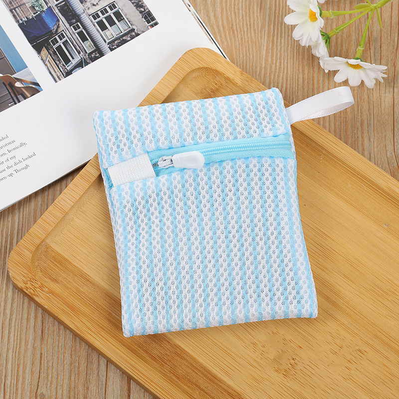 소독 마그네슘 단일 레이어 파란색 줄무늬 12cm * 14cm