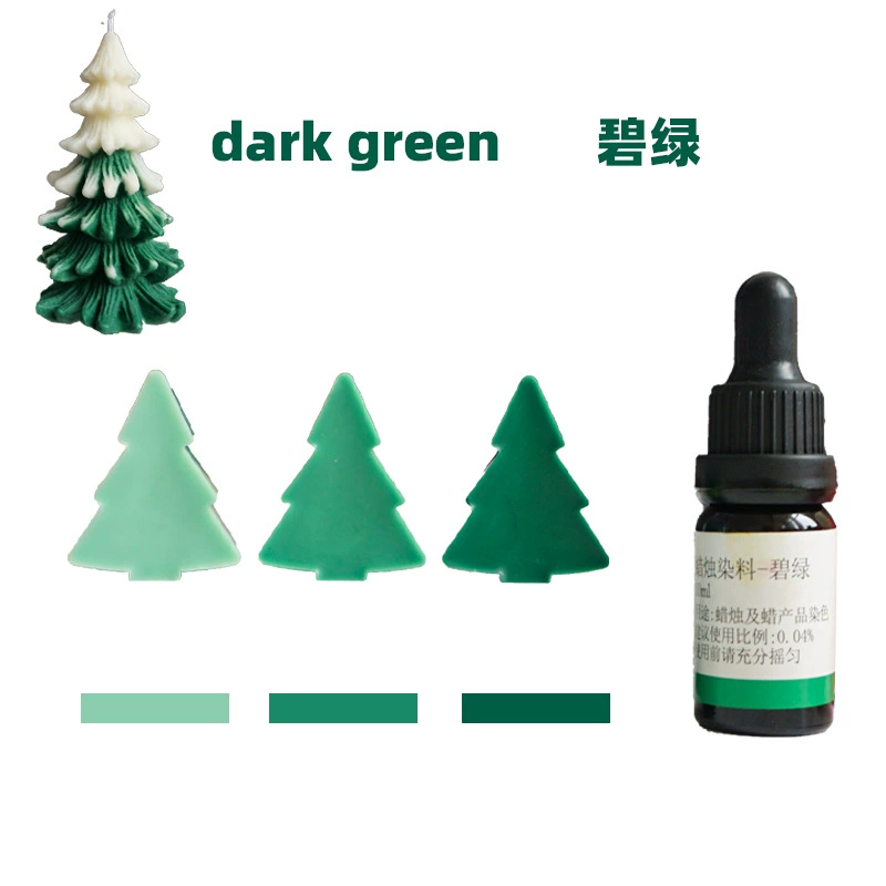 Dye, aromatherapy, candle, red green pigment material