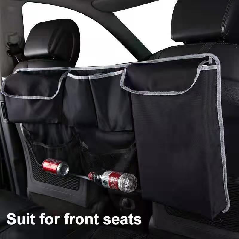 Bolsa de almacenamiento para asiento trasero del coche, bolso colgante de tela Oxford