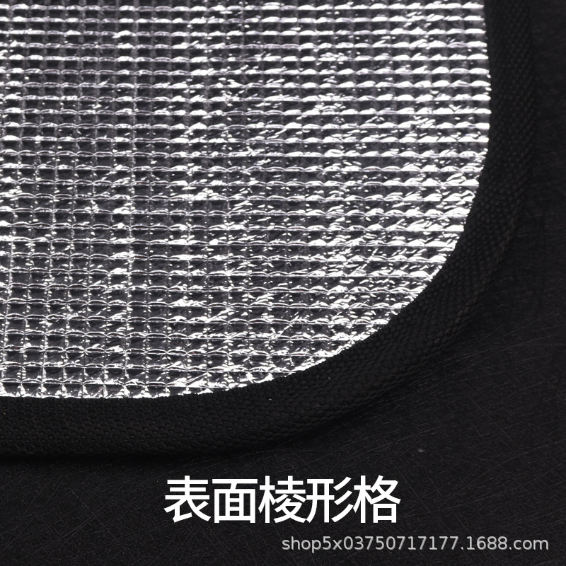 Película de aluminio estera a prueba de humedad al aire libre que acampa estera plegable engrosada impermeable a prueba de frío alfombra de picnic película de aluminio estera a prueba de humedad