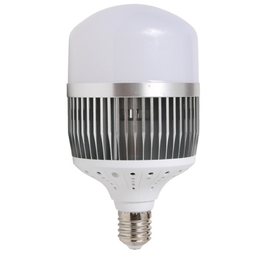 LED high-power energy-saving bulb e27 e40 screw base 80W 100W 150W 200W factory light workshop light thousand silver