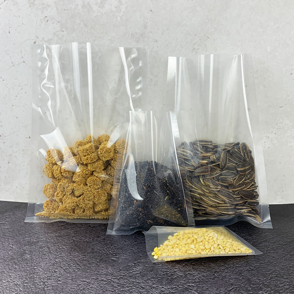 现货光面真空袋 加厚尼龙肉类熟食品真空保鲜袋 一次性塑料包装袋