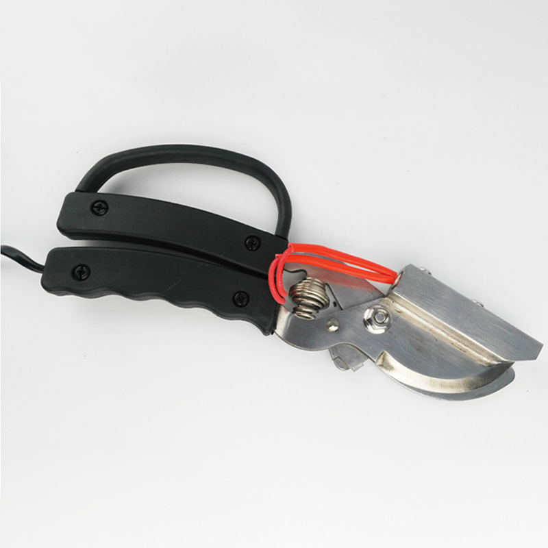 Pinzas eléctricas para cortar la cola de cerdos, pinzas para cortar la cola de cerdos, pinzas para quitar la cola de cerdos en granjas porcinas, interruptor hemostático, pinzas anti-fugas