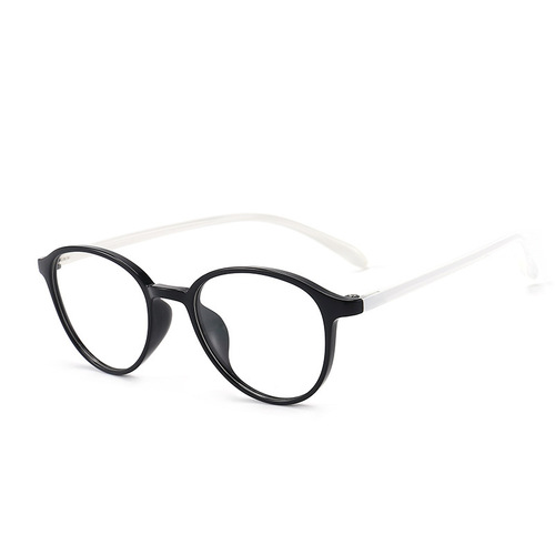 17080 new anti-blue light glasses for male and female students, fashionable TR thin frame frames, youth myopia glasses frames