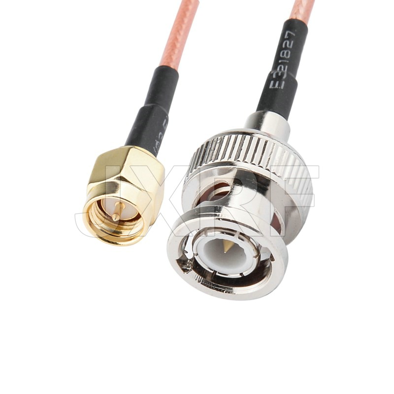 Коаксиальный RF кабель BNC штекер к SMA штекер rg316 RF адаптер кабель антенный удлинительный кабель большое количество и отличная цена