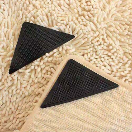 Factory direct sales carpet anti-slip fixed patch triangular patch household environmentally friendly floor mat carpet pu nano anti-slip patch