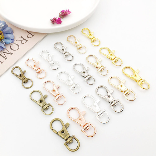 1 key chain, waist key hook buckle, alloy dog ​​buckle, leather goods, bags, hardware accessories, jewelry, lobster buckle