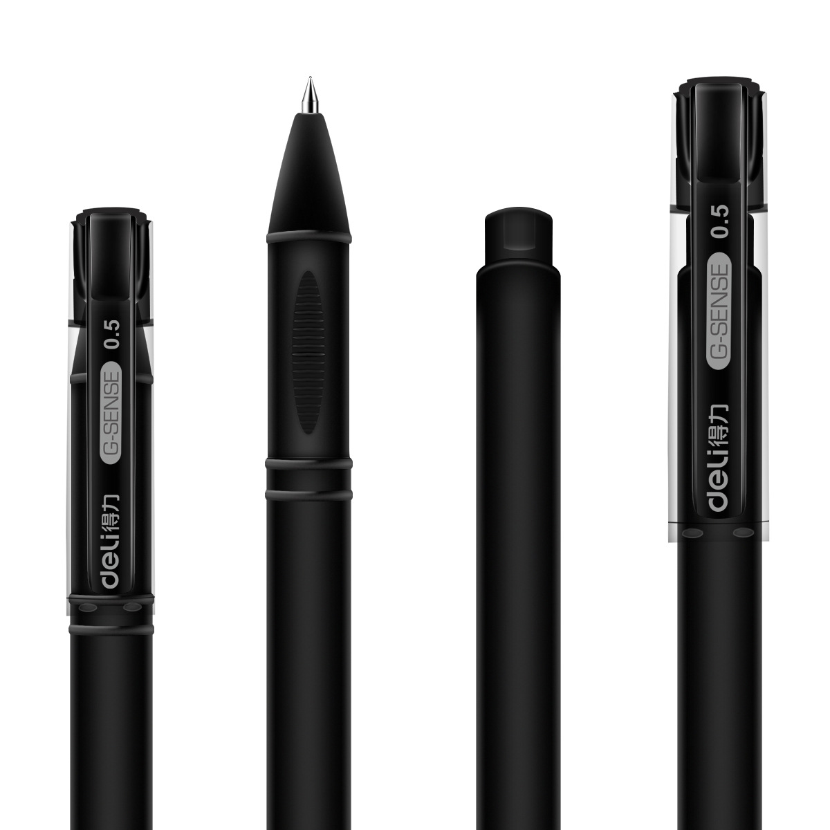 Deli S65 pluma de gel de oficina pluma de gel 0,5mm bala pluma de agua de aprendizaje suministros de oficina escritura suave image 3