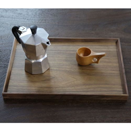 yfjy simple European wooden tray ins foreign trade dessert plate rectangular dinner plate fruit plate creative wholesale