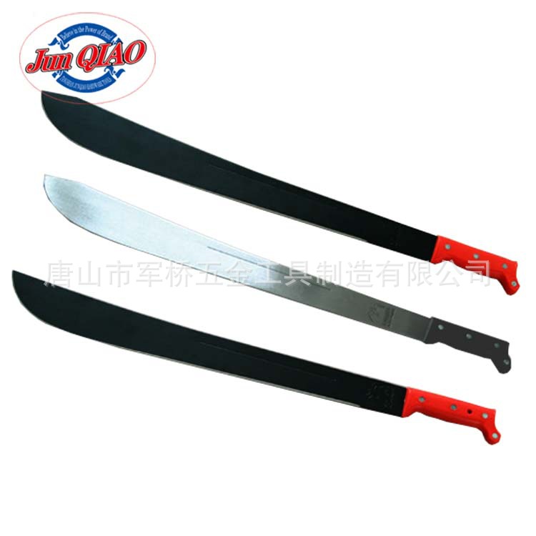 南美市场甘蔗刀M205异性塑柄木柄纸袋包装