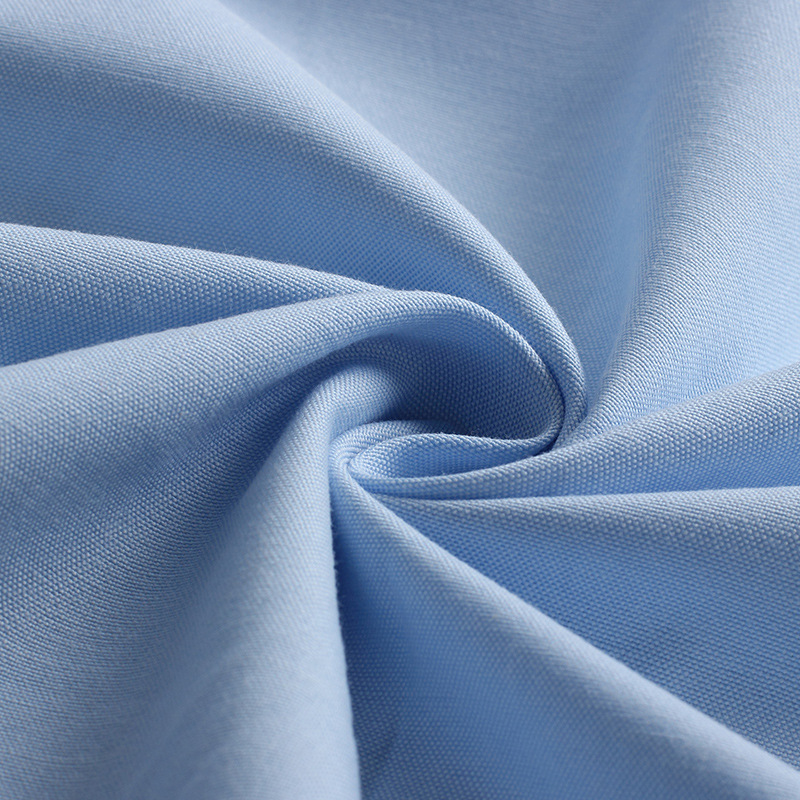 In stock CVC polyester cotton Oxford woven 16 youth cloth yarn-dyed shoes and hats cushion sofa casual shirt fabric In stock CVC polyester cotton Oxford woven 16 youth cloth yarn-dyed shoes and hats cushion sofa casual shirt fabric