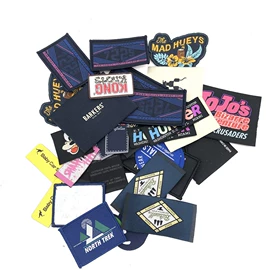 洗唛、商标;布贴;亮片