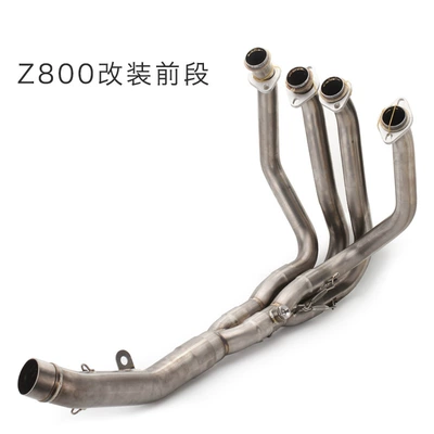 Kawasaki 650 250 Daniel | Motorcycle exhaust pipe - z800-retrofit-front-section