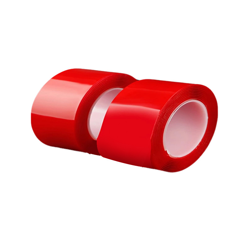 Venta al por mayor de metal de coche impermeable adhesivo de doble cara transparente acrílico fuerte resistente a la temperatura sin costuras de doble cara cinta adhesiva