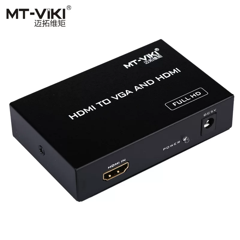 HDMI на VGA Видео Конвертер ТВ к компьютеру с аудио Maxtor MT-HV01