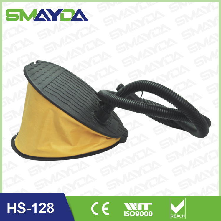 脚泵户外气垫床充气泵脚踩打气筒户外便携充气泵2L脚踩泵HS-128