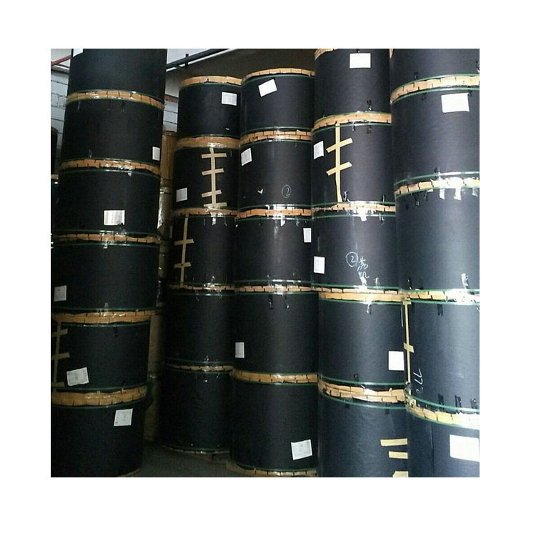 厂家 2.5MM中性双面黑卡纸 2.6毫米复合黑卡纸  切面黑