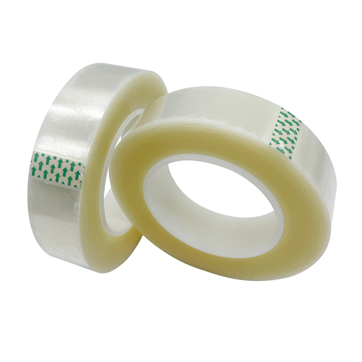 厂家PET排废高粘透明无声胶带无残留撕膜剥离胶带拖底环保胶带