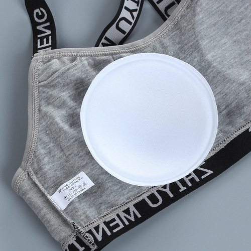 Girls' development period vest-style beautiful back outer wear summer bottoming tube top junior high school students pure cotton sports letters 14 years old