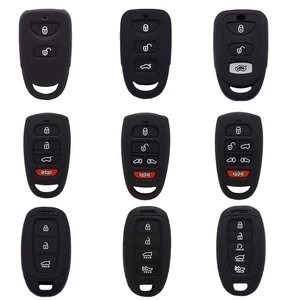 Suitable for modern old Elantra Santa Fe Shengda Sonata Tucson Yuedong remote control silicone key case