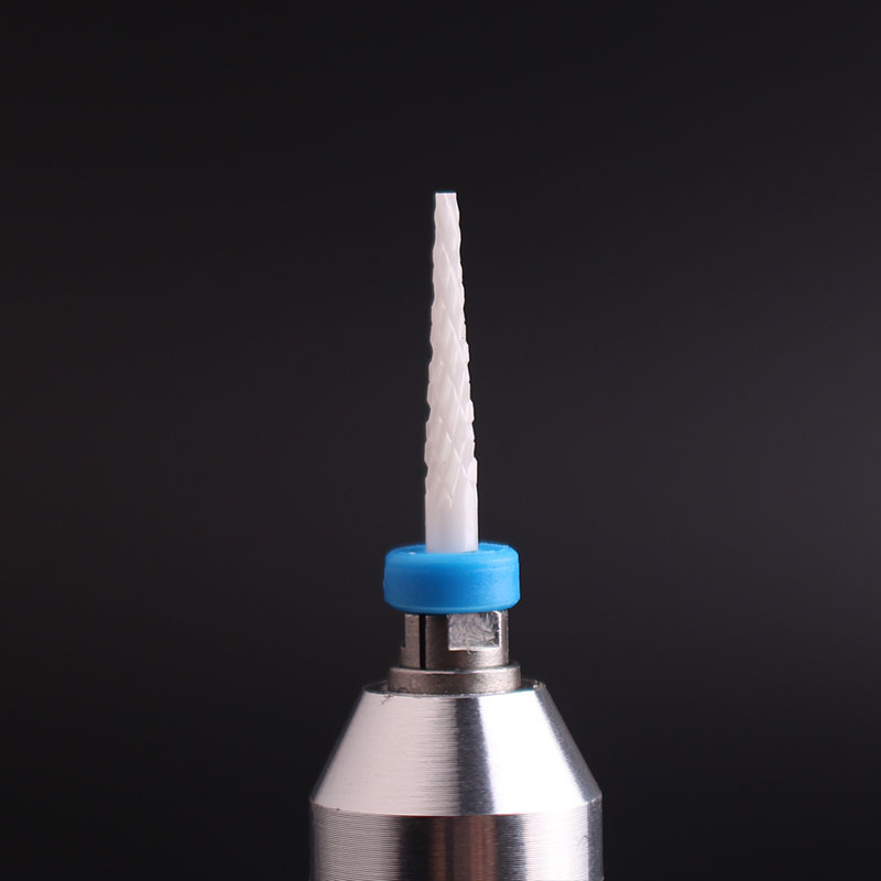 Cerámica de manicura pequeña cabeza afilada cerámica afilada eléctrica accesorios de molienda de eliminación de la piel muerta en stock