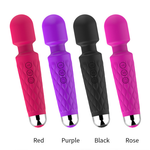 Haoqi fun 20 frequency rechargeable silicone vibrating knight av stick female sex toys flirting masturbation equipment wholesale