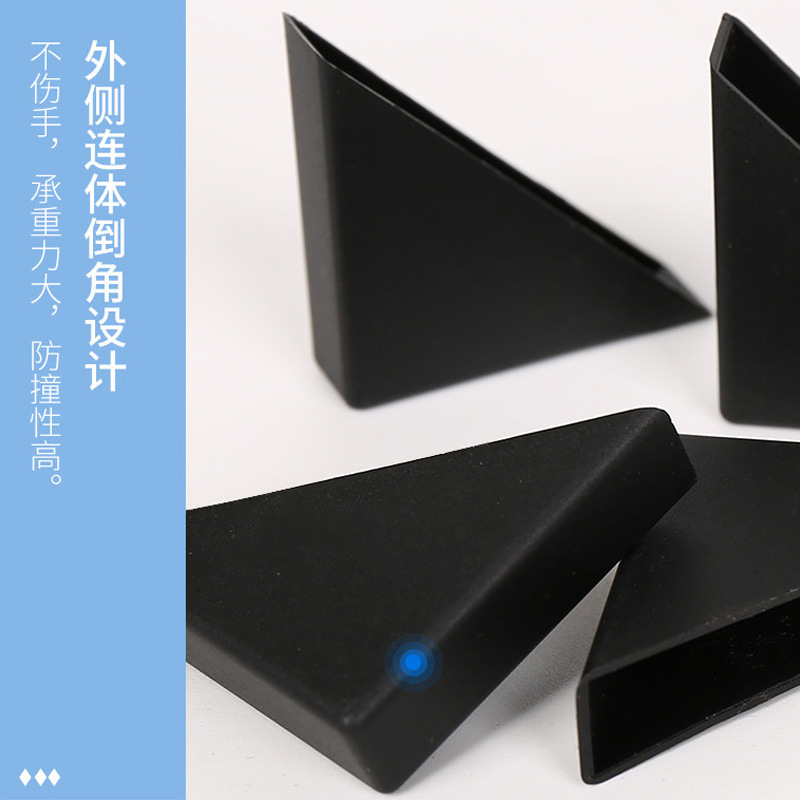 Embalaje de muebles triángulo anticolisión protección de esquina de plástico vidrio mármol protección de esquina de plástico fabricante