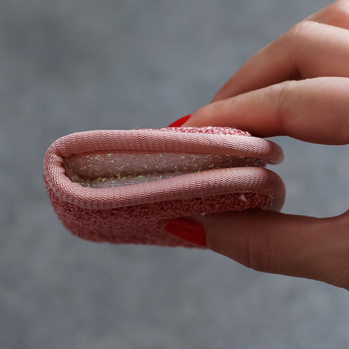 Kitchen cleaning double-sided dishcloth thickened dishwashing sponge scouring pad decontamination dishcloth cleaning cloth dishcloth
