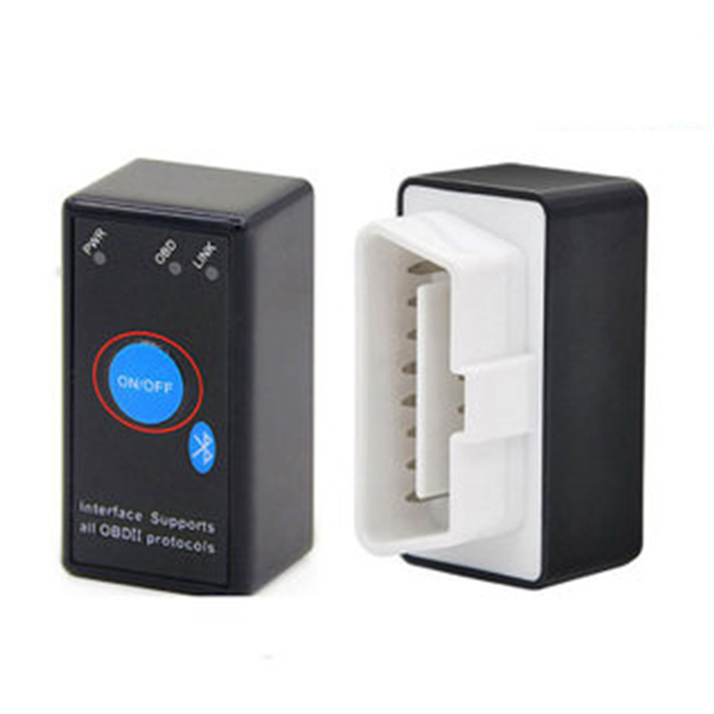 V1.5版本 带开关蓝牙ELM327 obd2 黑色开关 elm 327 bluetooth