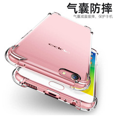 適用oppoA78手機殼Reno11透明殼A17全包防摔findX7氣囊精孔保護套