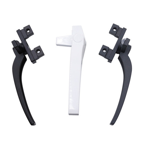 Type 50 aluminum alloy sliding window handle flat opening handle broken bridge furniture hardware accessories handle manufacturer direct sales wholesale