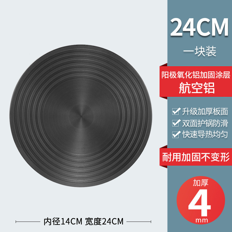 Kitchen Gas Stove Heat Conducting Plate Household Gas Stove Gas Stove Heat Conducting Plate Protecting Pan Anti-burning Black Heat Conducting Sheet Thawing Plate