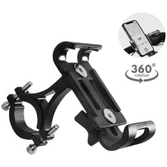 Wholesale bicycle decorative mountain bike aluminum alloy mobile phone holder [can rotate 360 ​​degrees navigation holder]