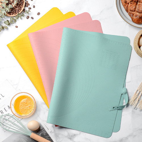 New Large Silicone Rolling Mat Non-stick Baking Silicone Mat with Scale Anti-slip Rolling Mat