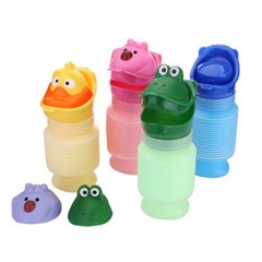 Children's urinal cartoon car retractable urinal boy baby frog urinal urinal bucket 3 covers