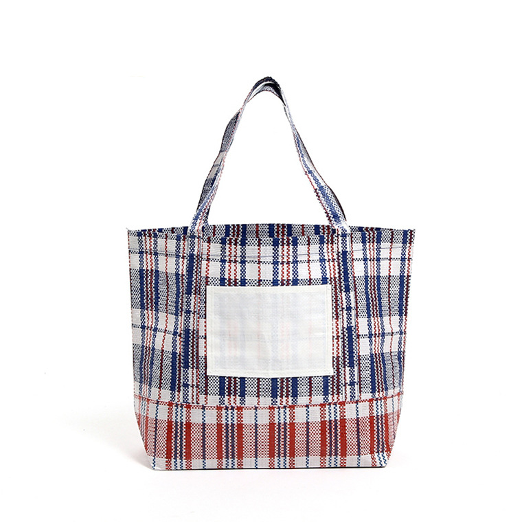 厂家手提覆膜pp编织袋购物袋物品收纳编织袋印刷LOGO