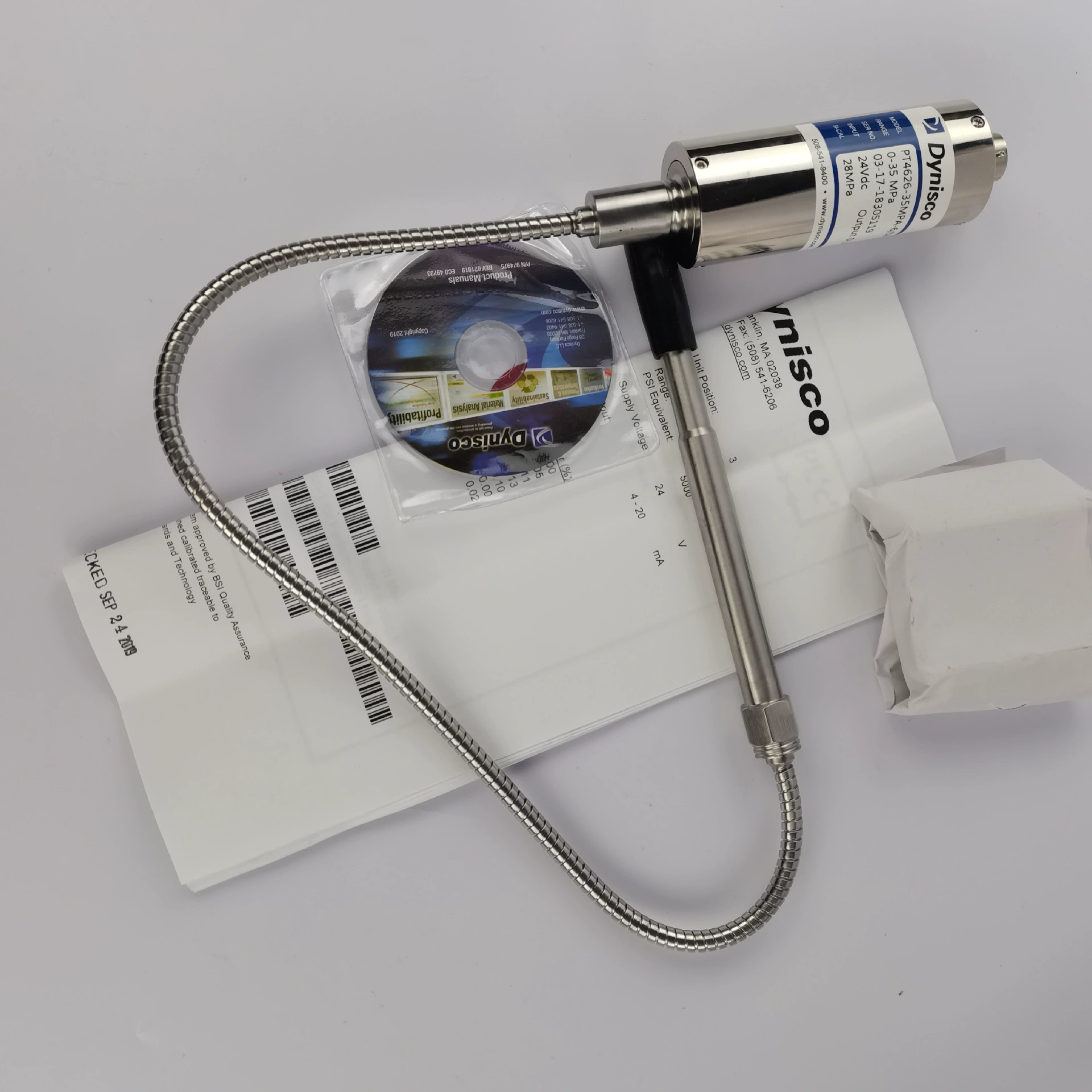 Датчик давления Original Denniscopt4624 измерительная насос высокая -температура расплав давления датчик