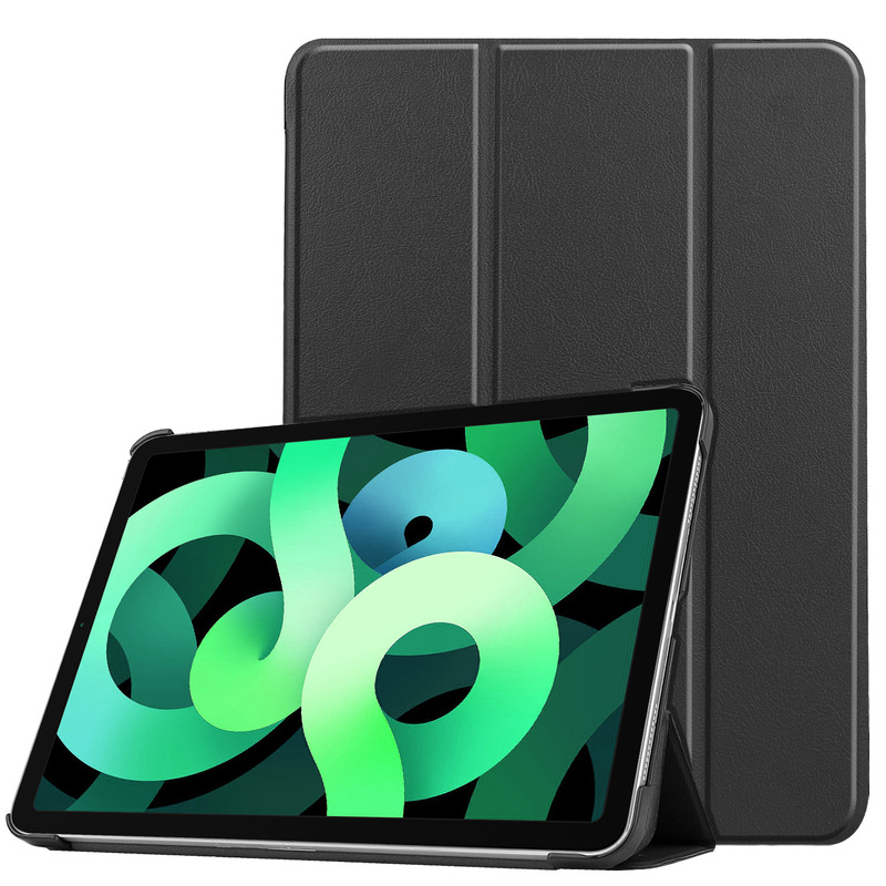 Suitable for iPadair5 inch protective cover ipad10.9 leather cover iPad2022 caster air4 three fold protective cover
