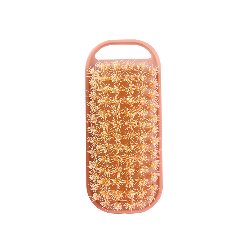 Necesidades diarias al por mayor cepillo de zapatos de piel suave cepillo de lavandería de plástico cepillo de limpieza del hogar cepillo de lavado de zapatos de color