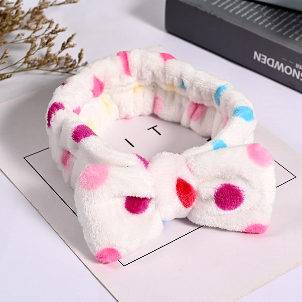 Transfronterizo lindo arco grande cinturón de pelo femenino versión coreana de lavado banda de pelo toallitas con diadema de Corea del Sur