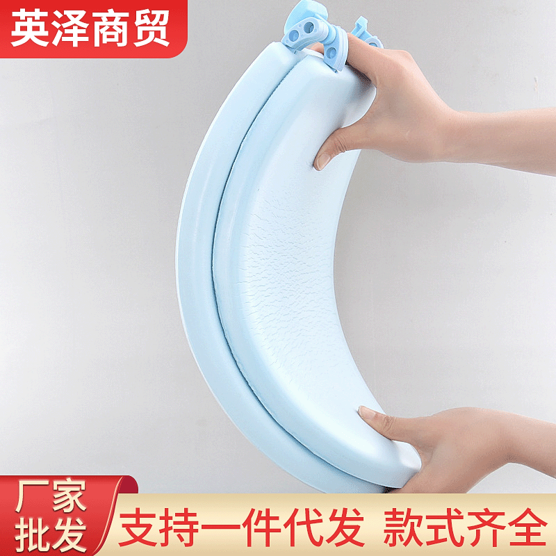 Foam Soft Toilet Seat Cover Extra Thick EVA Toilet Lid Toilet Accessories U-Type V-Type Old Style Foam Cover