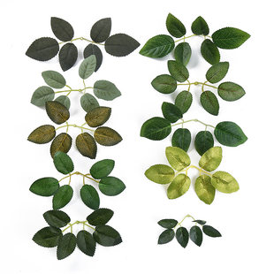 (Wholesale), realistic artificial leaves, accessories, resin decor