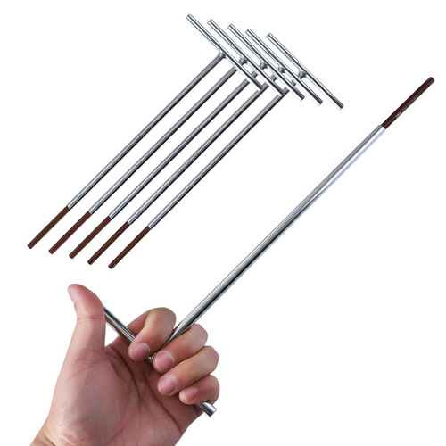 Extended T-type Torx wrench S2 flat head hexagonal/flower-shaped screwdriver Magnetic labor-saving wrench tool