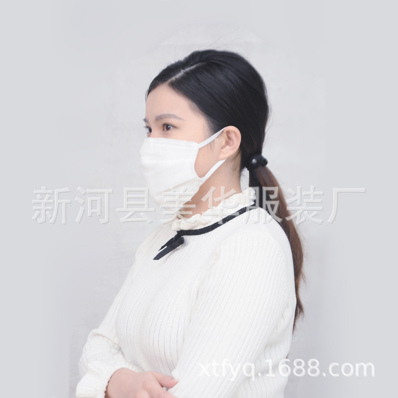 防尘口罩皮筋挂耳脱脂纱布口罩12层16层18层24层挂耳式纱布口罩