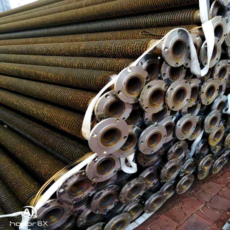 厂家销售钢制翅片管散热器热镀锌翅片管暖气片蔬菜大棚供热系统