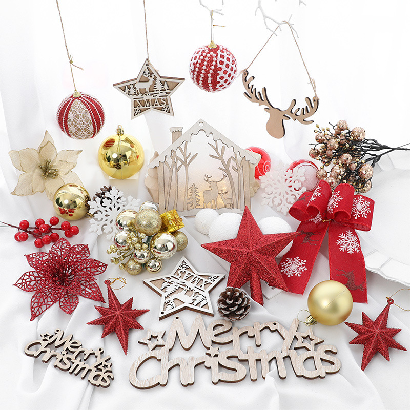 Hong Kong Heng árbol de Navidad decoraciones accesorios de DIY paquete de material colgante adornos decoración de Navidad diseño de escena