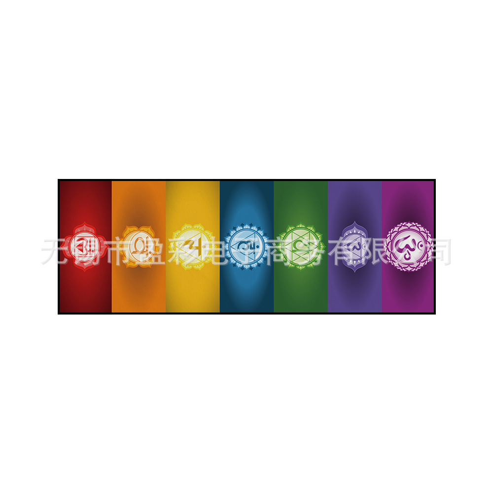 Colorful Yoga Printing Non-slip Yoga Pavement Towel Yoga Blanket Yoga Towel Dance Fitness Mat Yoga Mat Wholesale