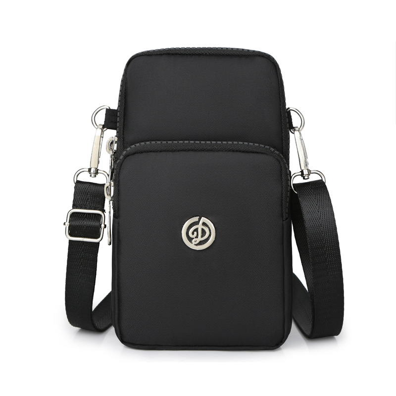 Bolsa de teléfono móvil al por mayor transfronteriza bolsa de mensajero de las mujeres Mini bolsa pequeña bolsa de muñeca bolsa de teléfono móvil Halter monedero tela